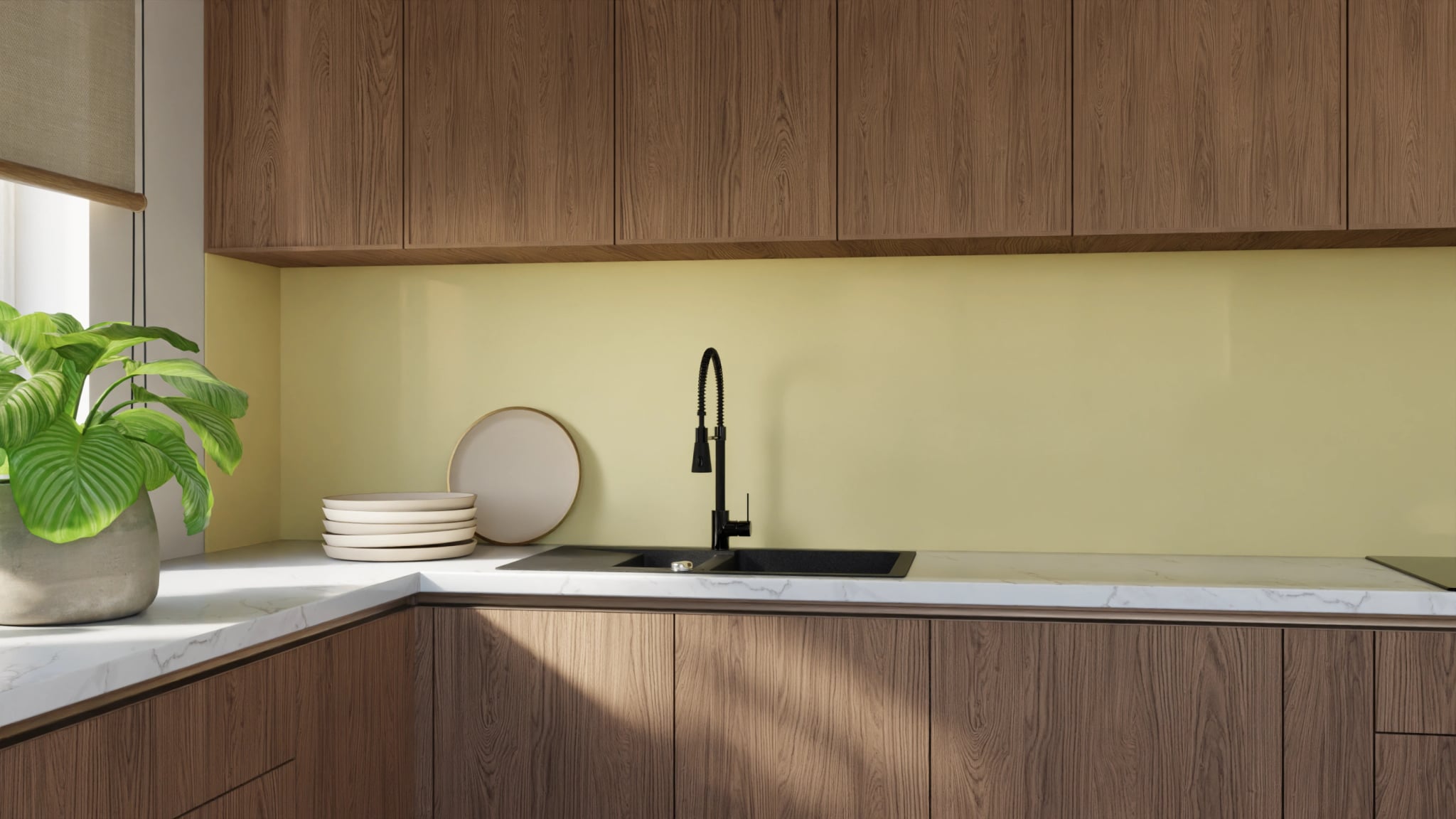 Küchenrückwand - Sandbeige – Bild 9