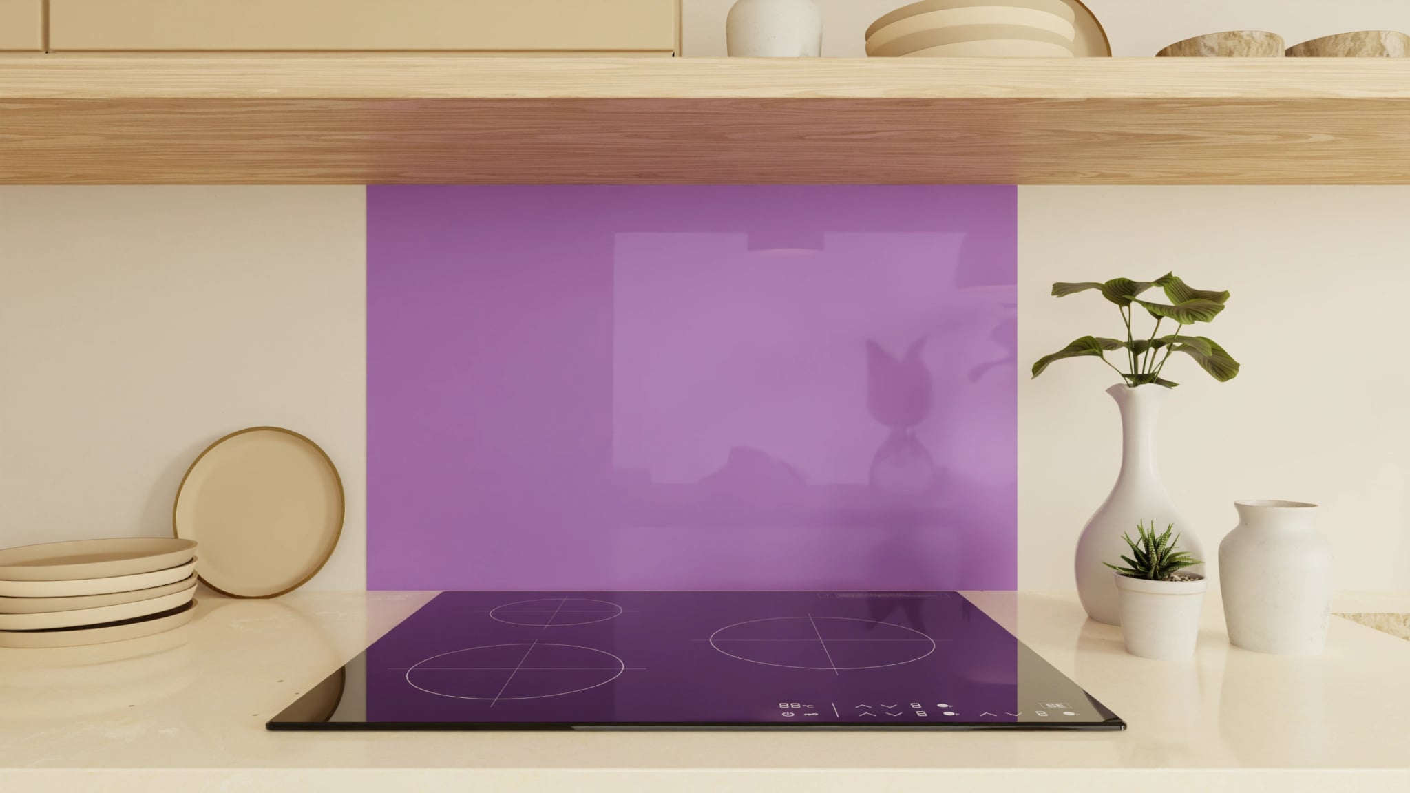 Spritzschutz - Amethyst – Bild 1