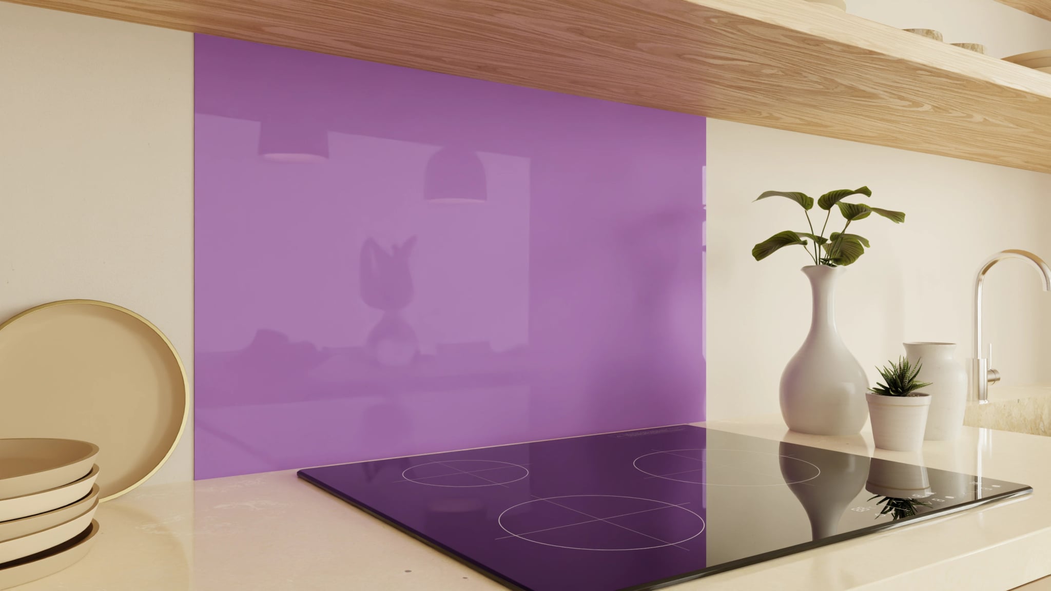 Spritzschutz - Amethyst – Bild 2