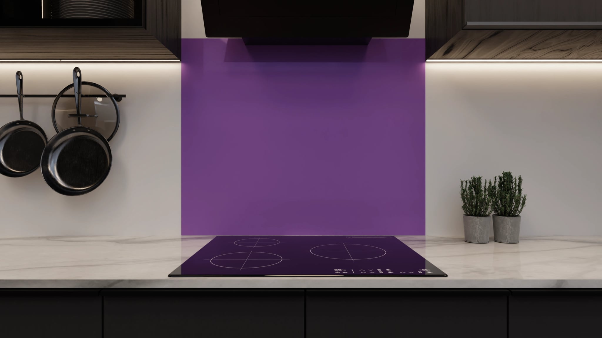 Spritzschutz - Amethyst – Bild 3