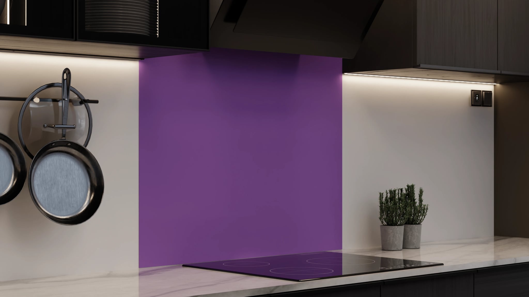 Spritzschutz - Amethyst – Bild 4