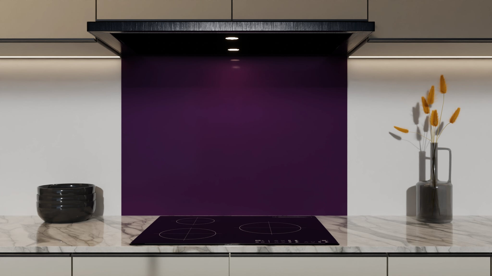 Spritzschutz - Aubergine – Bild 5