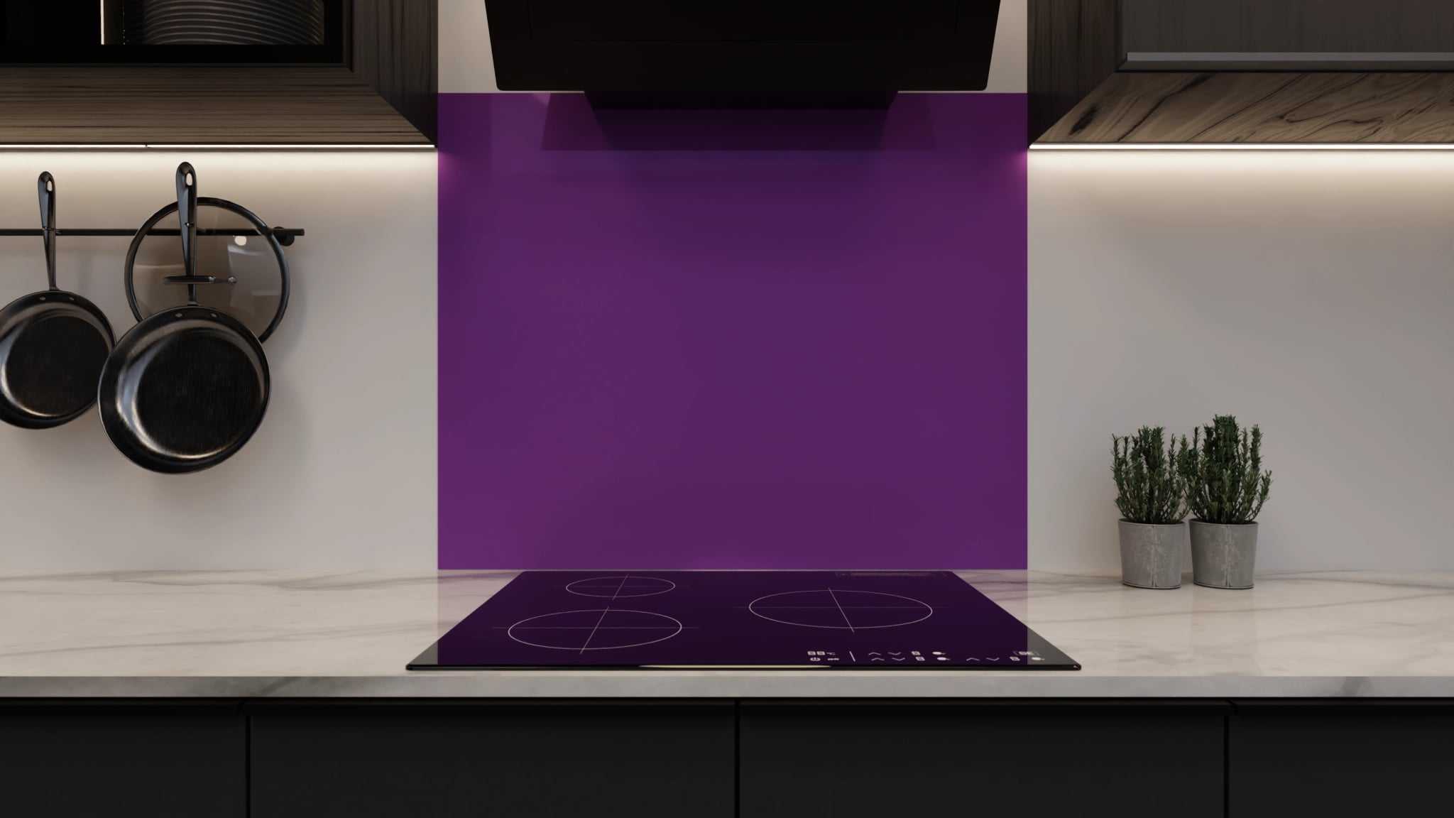 Spritzschutz - Beerenviolett – Bild 3