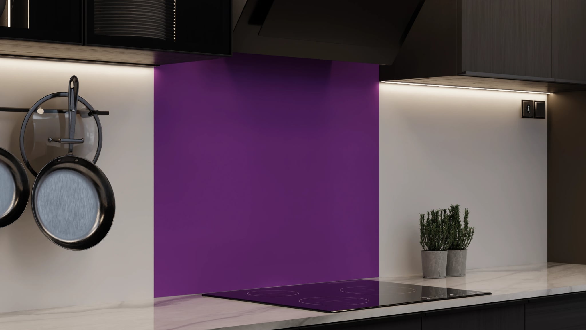 Spritzschutz - Beerenviolett – Bild 4