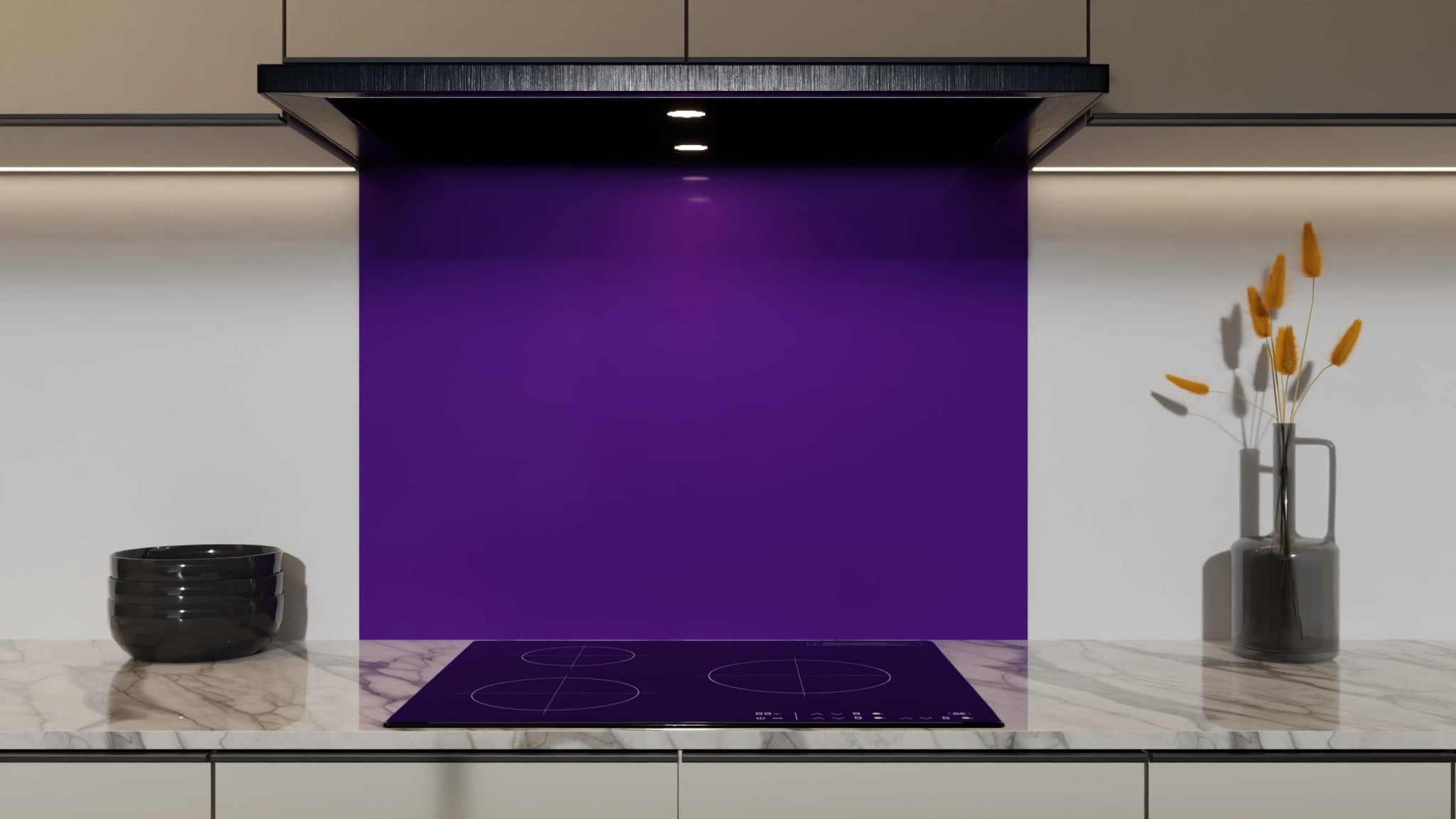 Spritzschutz - Tiefviolett – Bild 5