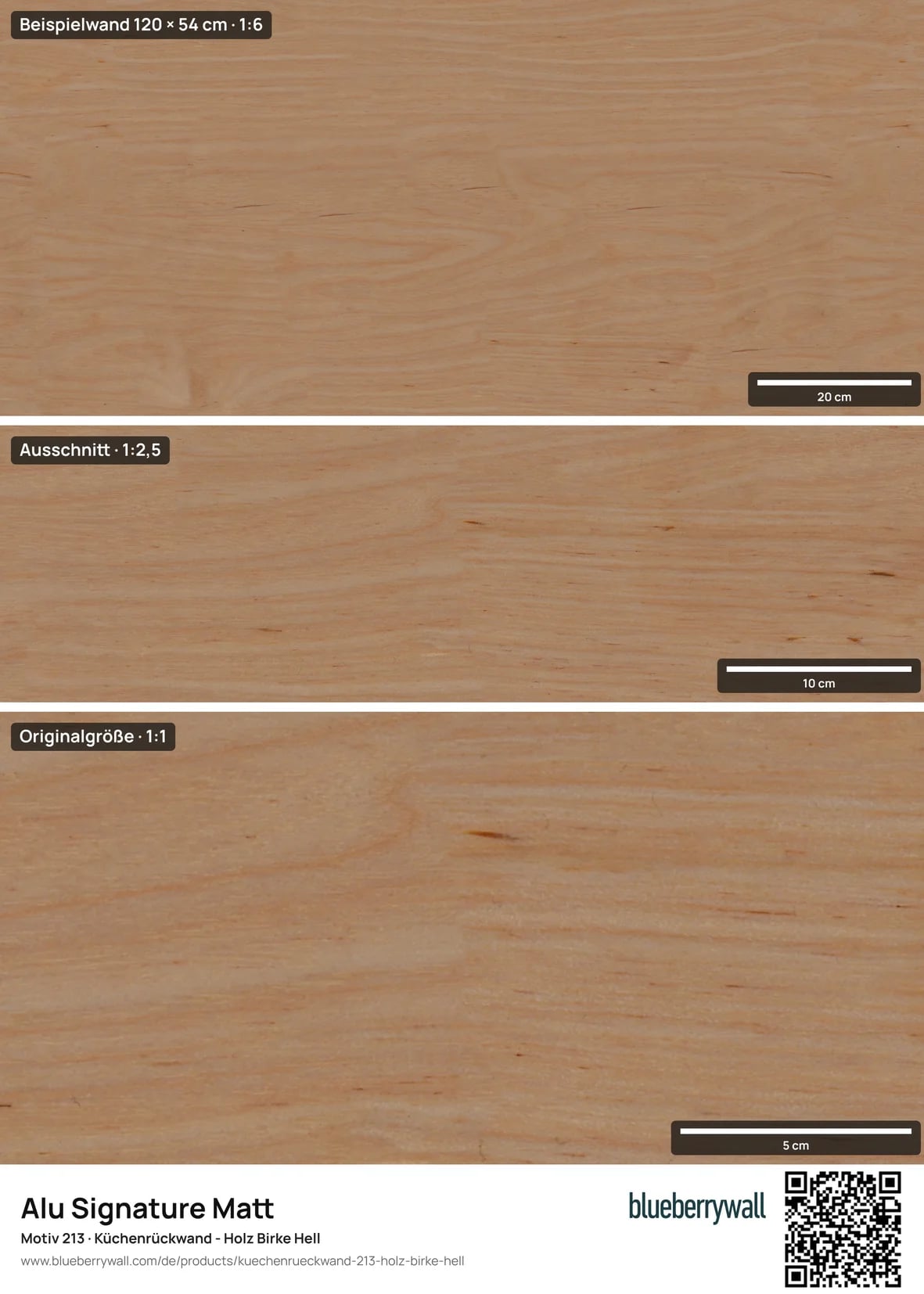 Muster Küchenrückwand Holz