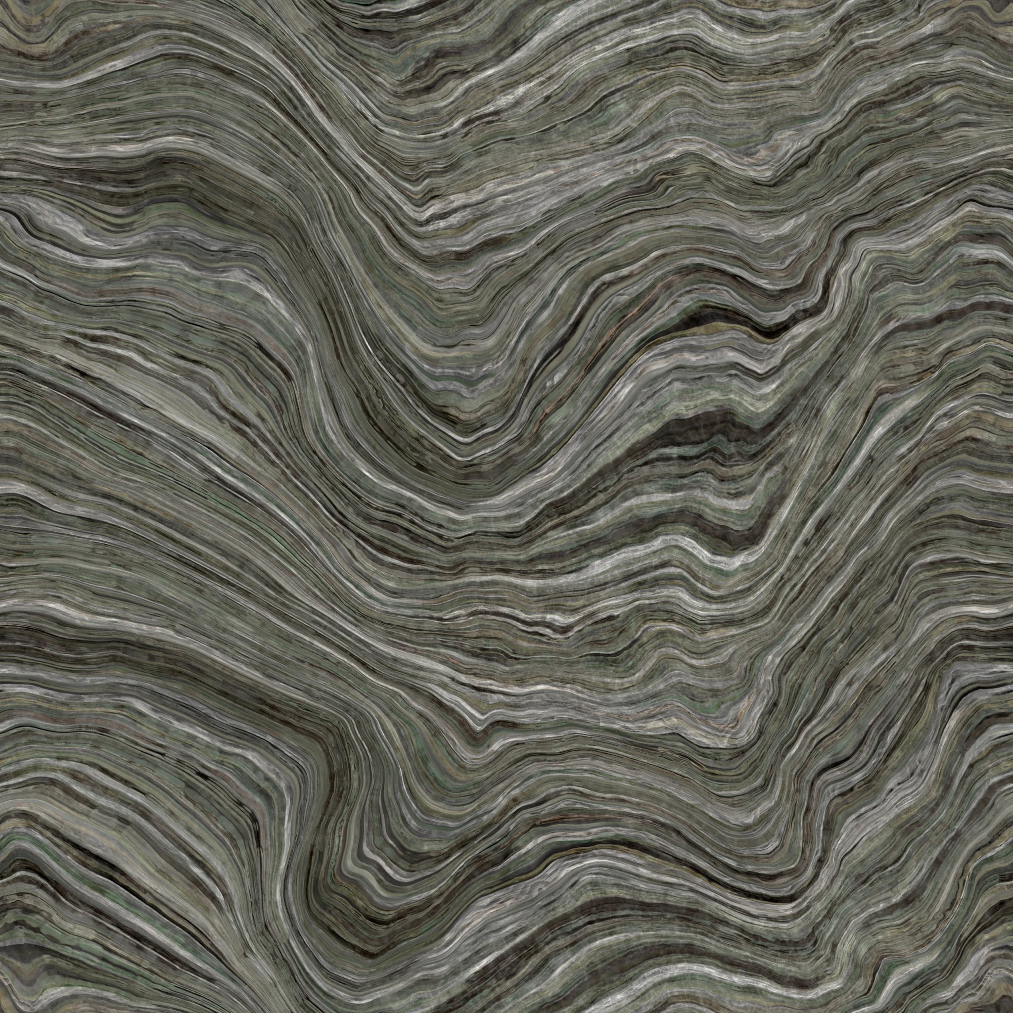 Duschrückwand - Onyx Grau-Olivgrün – Bild 7