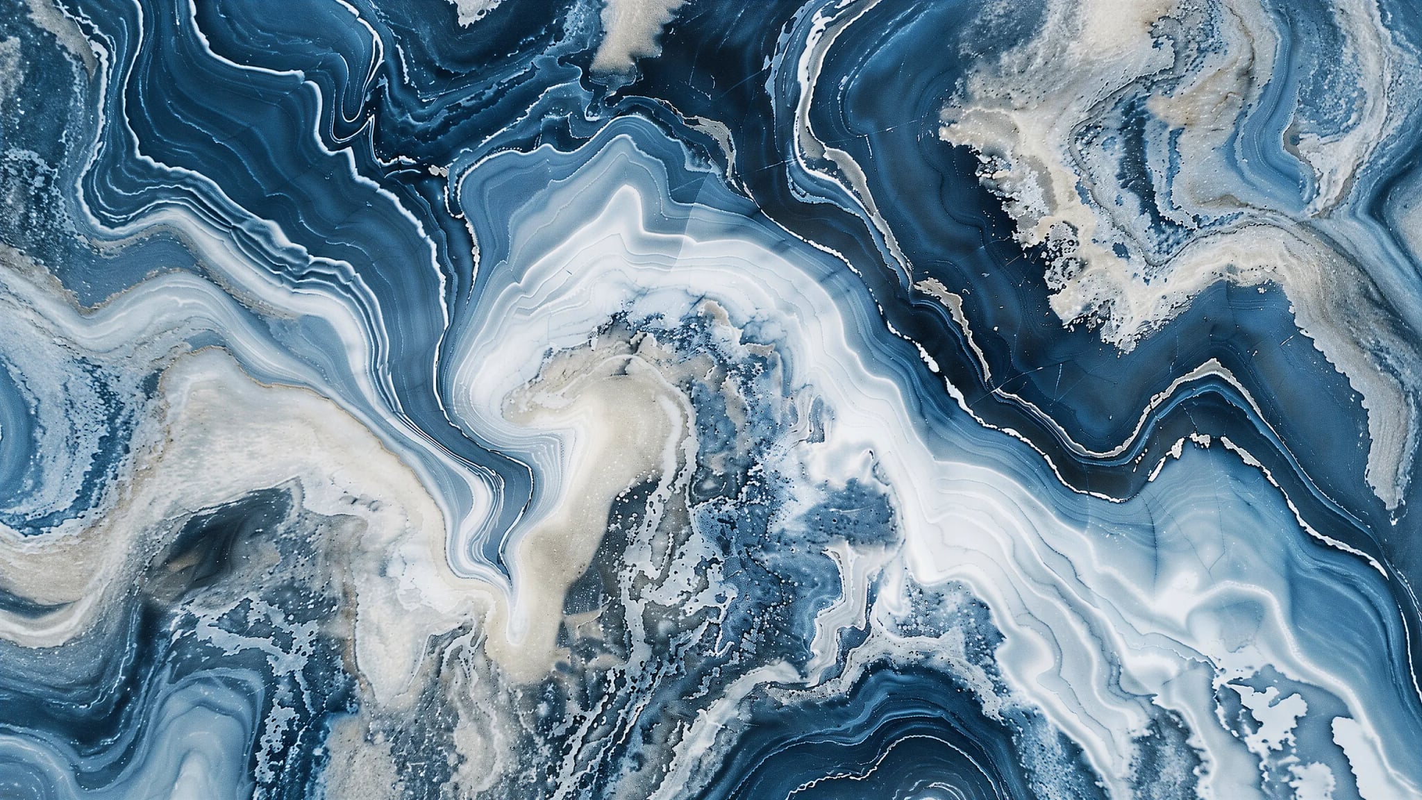 Duschrückwand - Onyx-Marmor Blau-Sand – Bild 7