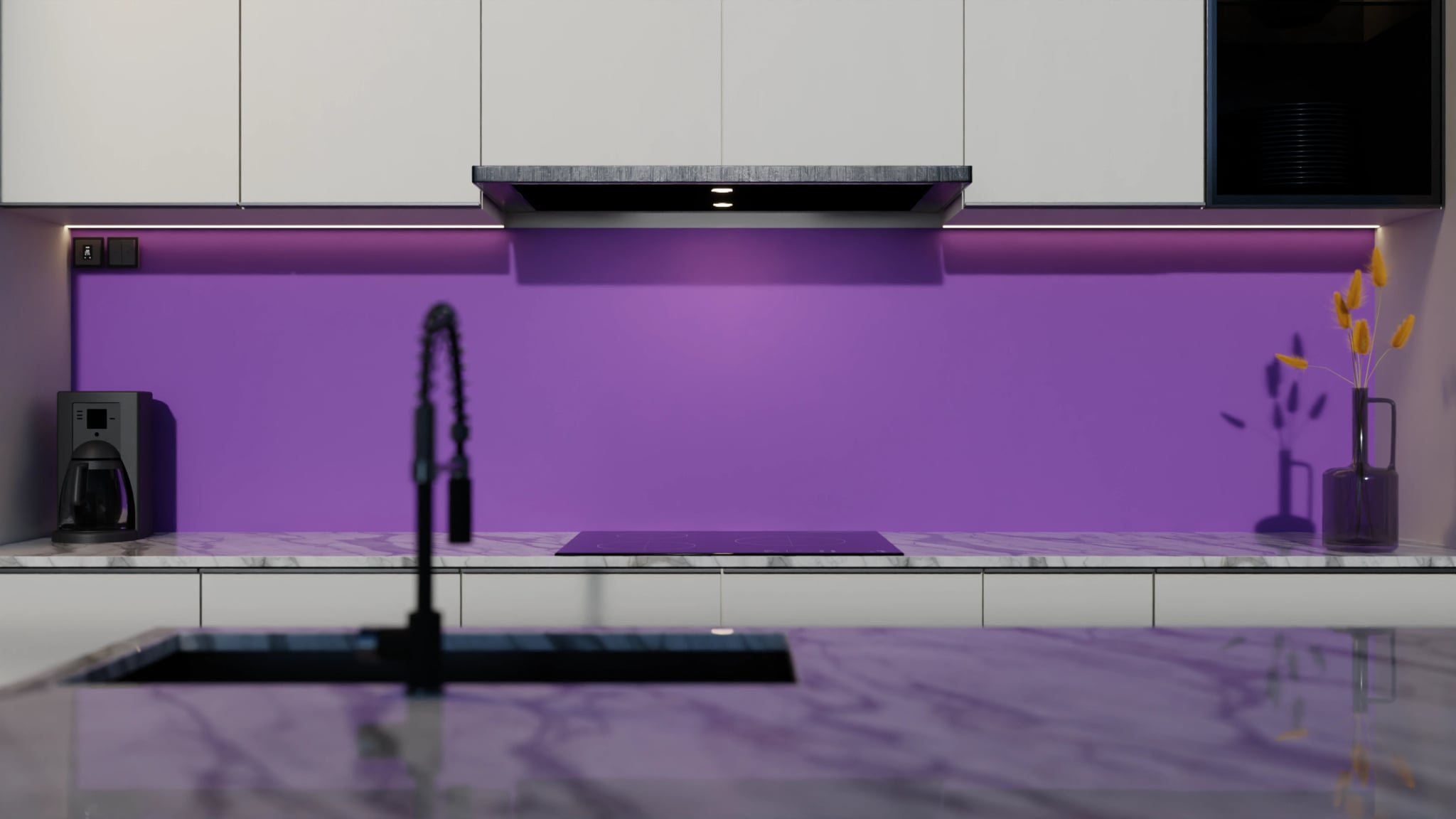 Küchenrückwand - Amethyst – Bild 4