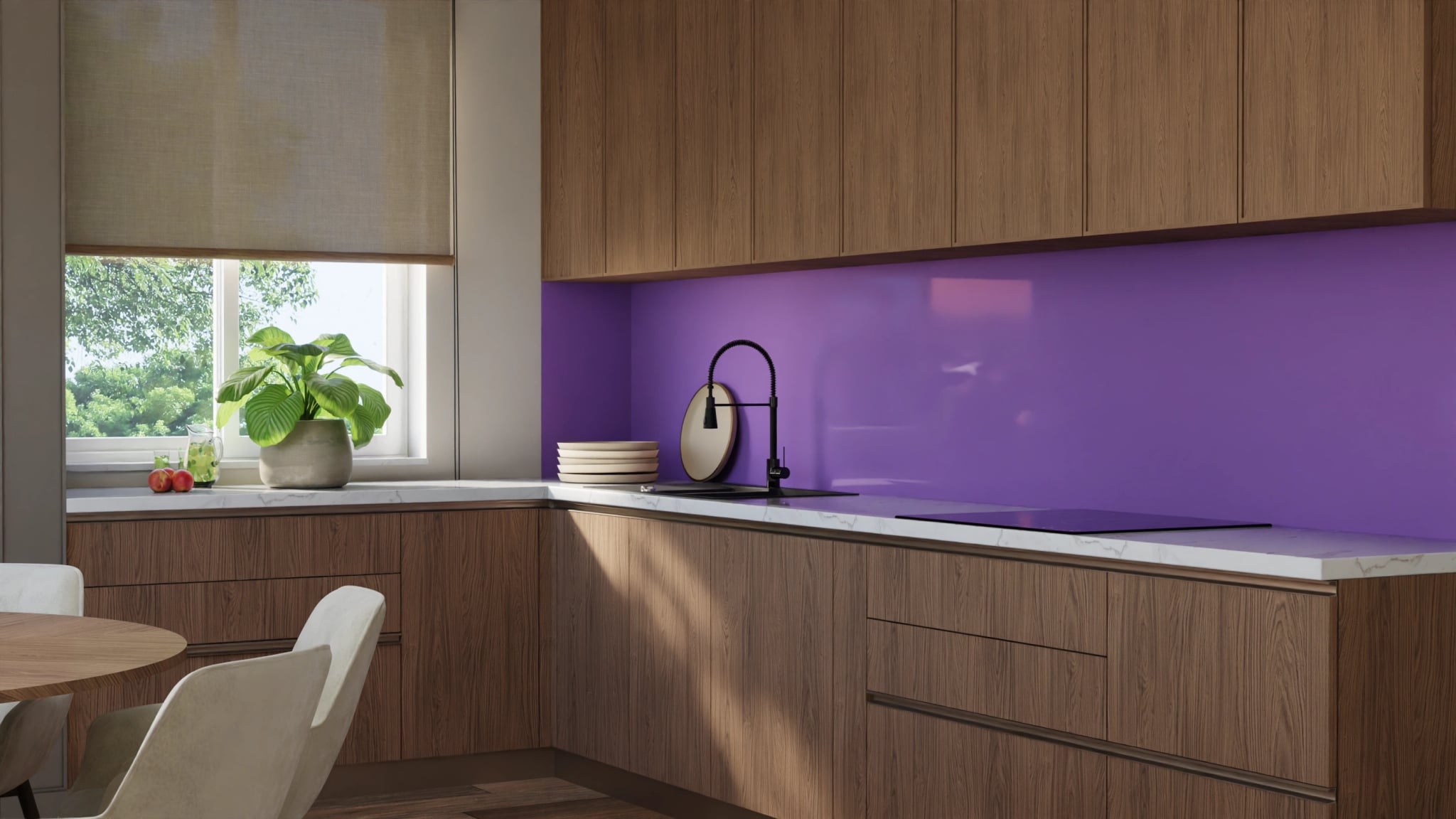 Küchenrückwand - Amethyst – Bild 8