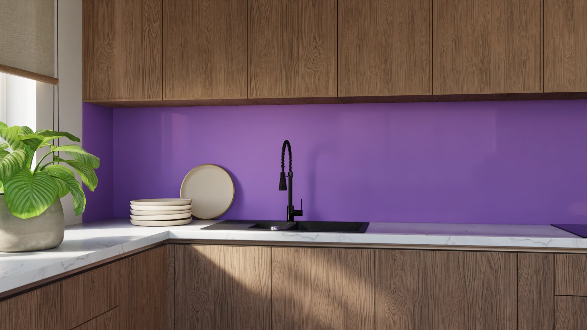 Küchenrückwand - Amethyst – Bild 9