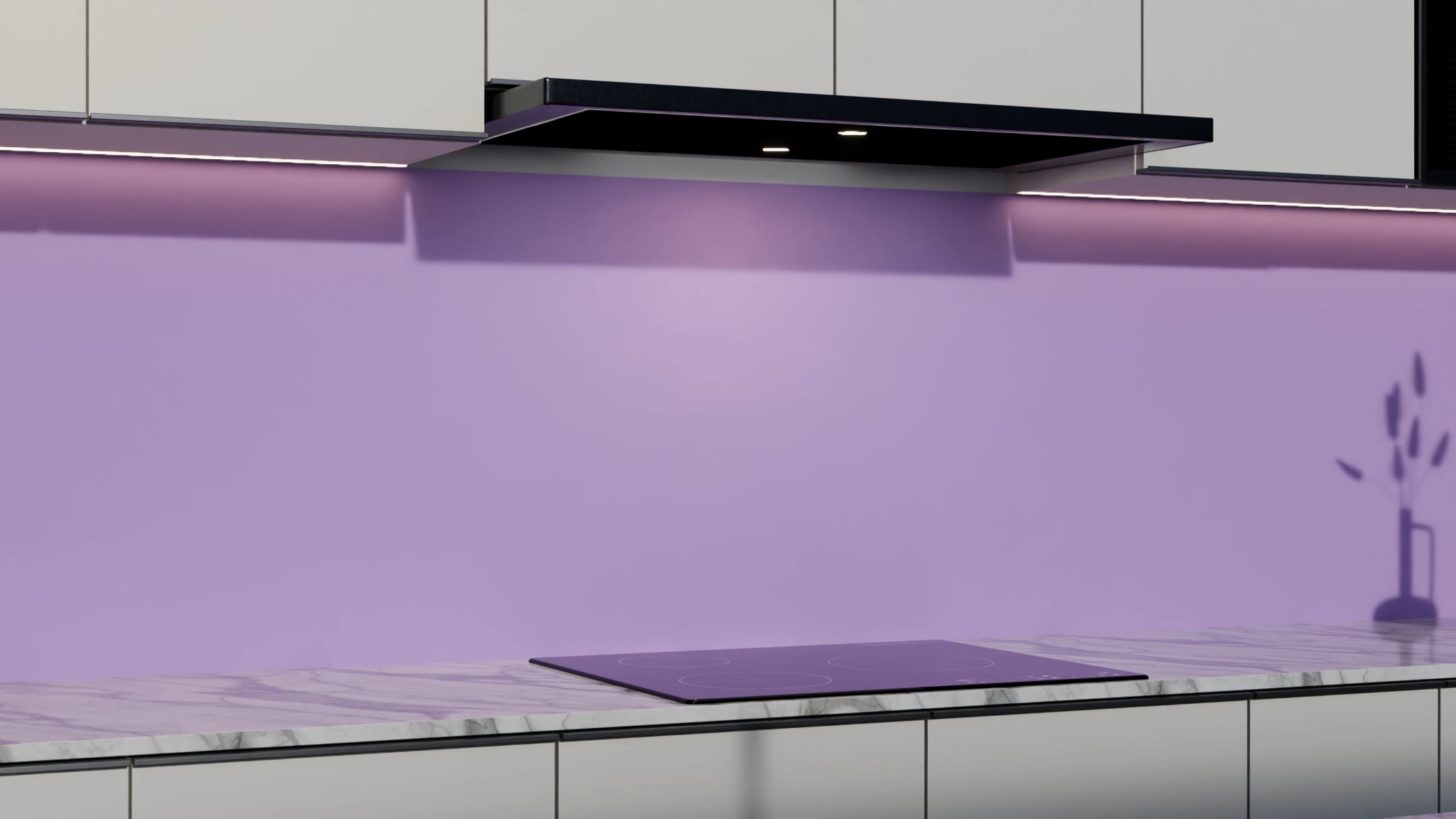 Küchenrückwand - Flieder – Bild 3