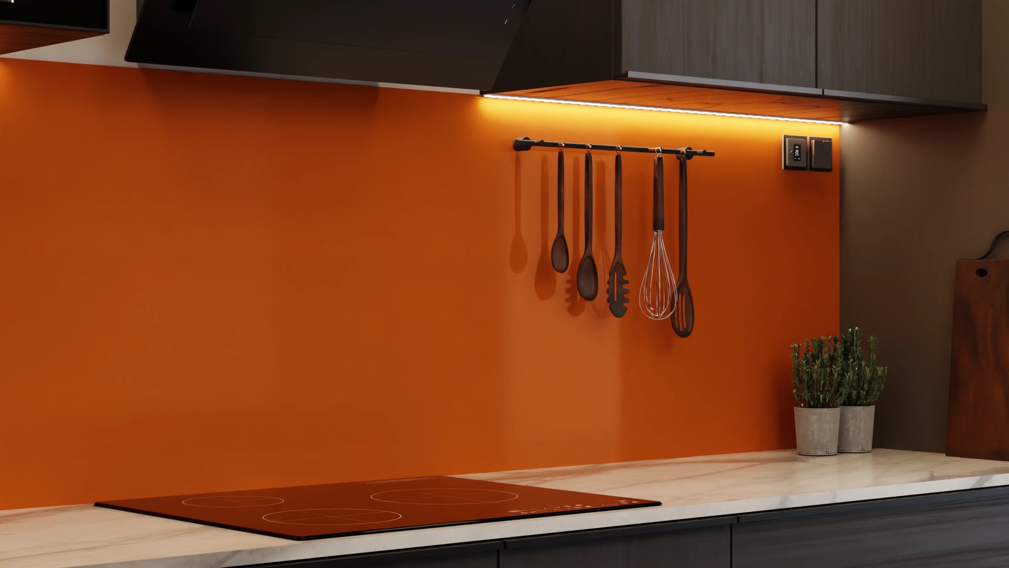 Küchenrückwand - Kupferorange – Bild 7