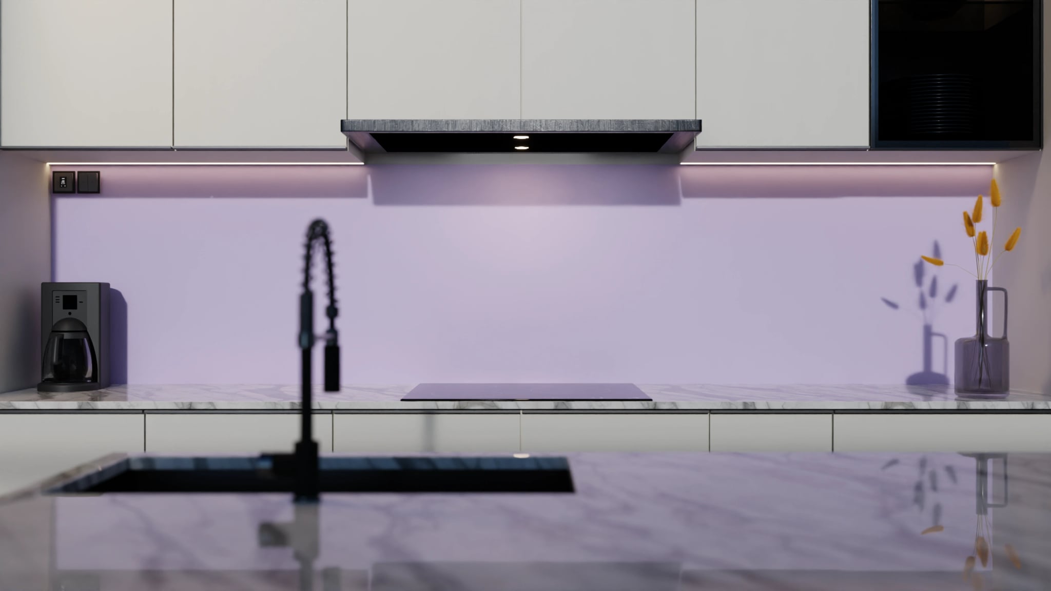 Küchenrückwand - Lavendel – Bild 4