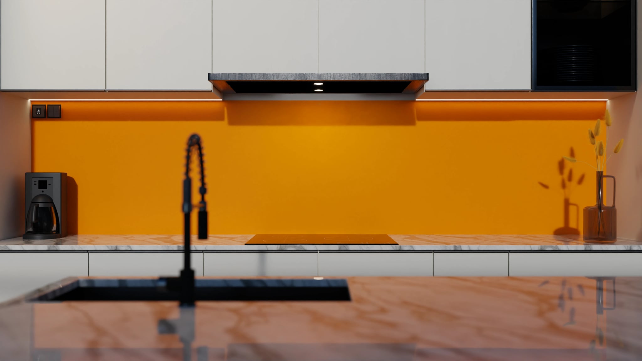 Küchenrückwand - Mandarine – Bild 4