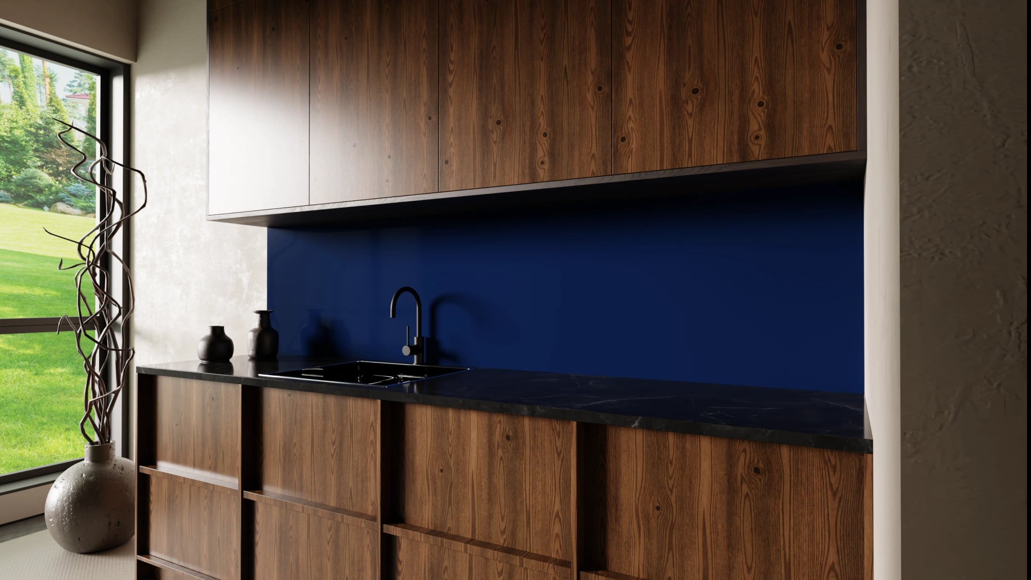 Küchenrückwand - Mitternachtsblau – Bild 2