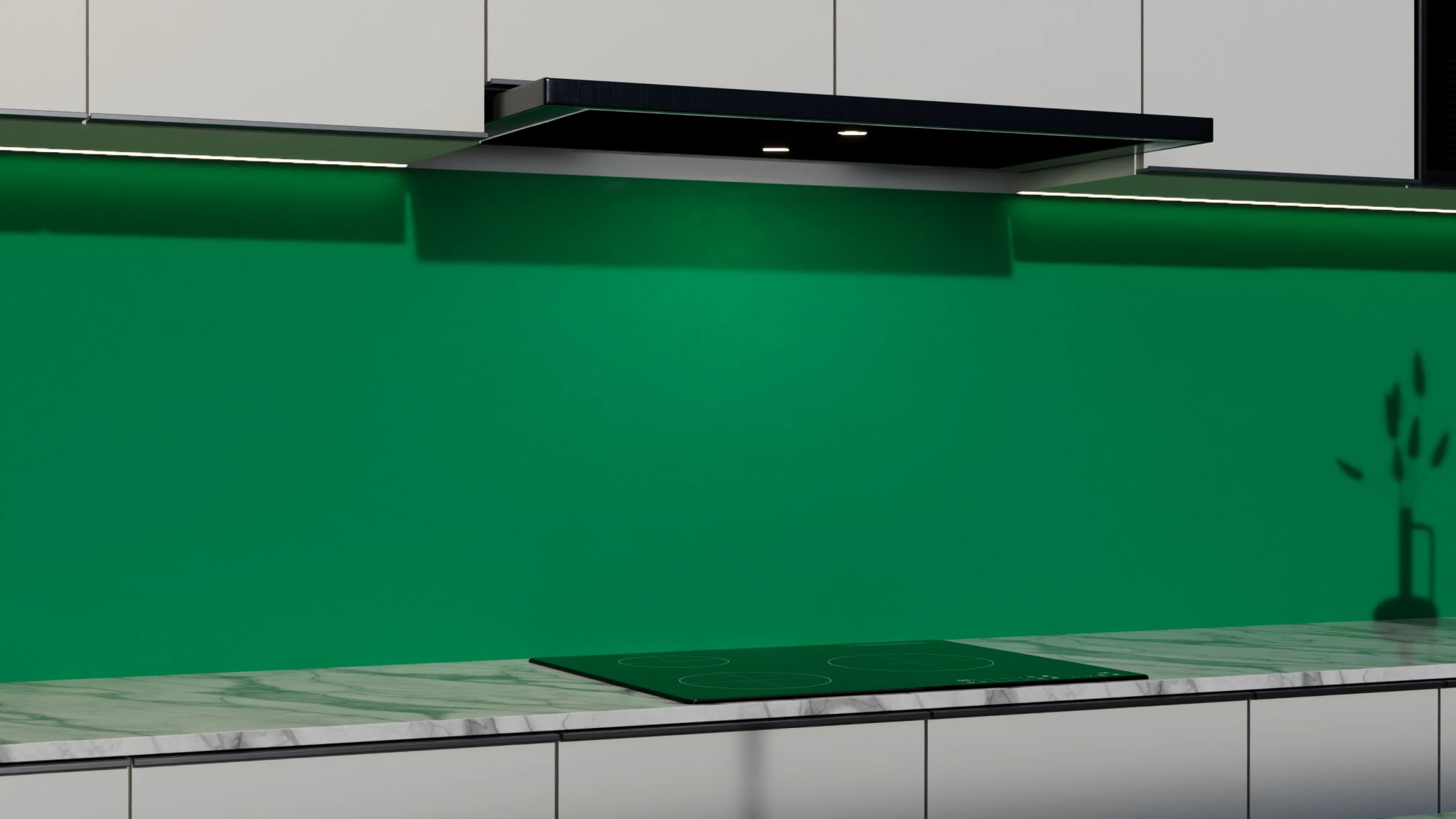 Küchenrückwand - Smaragdgrün – Bild 3