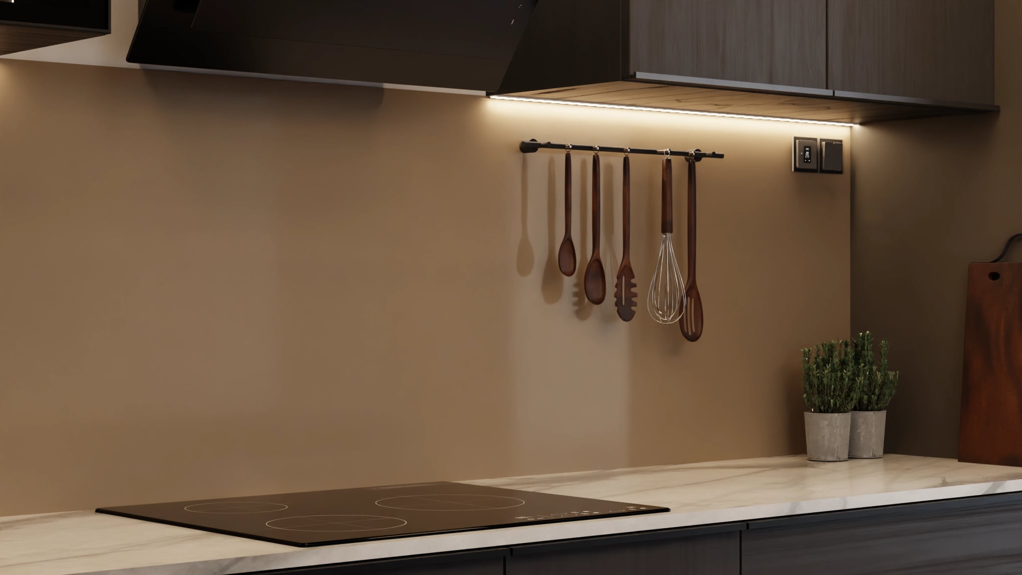 Küchenrückwand - Taupe – Bild 7