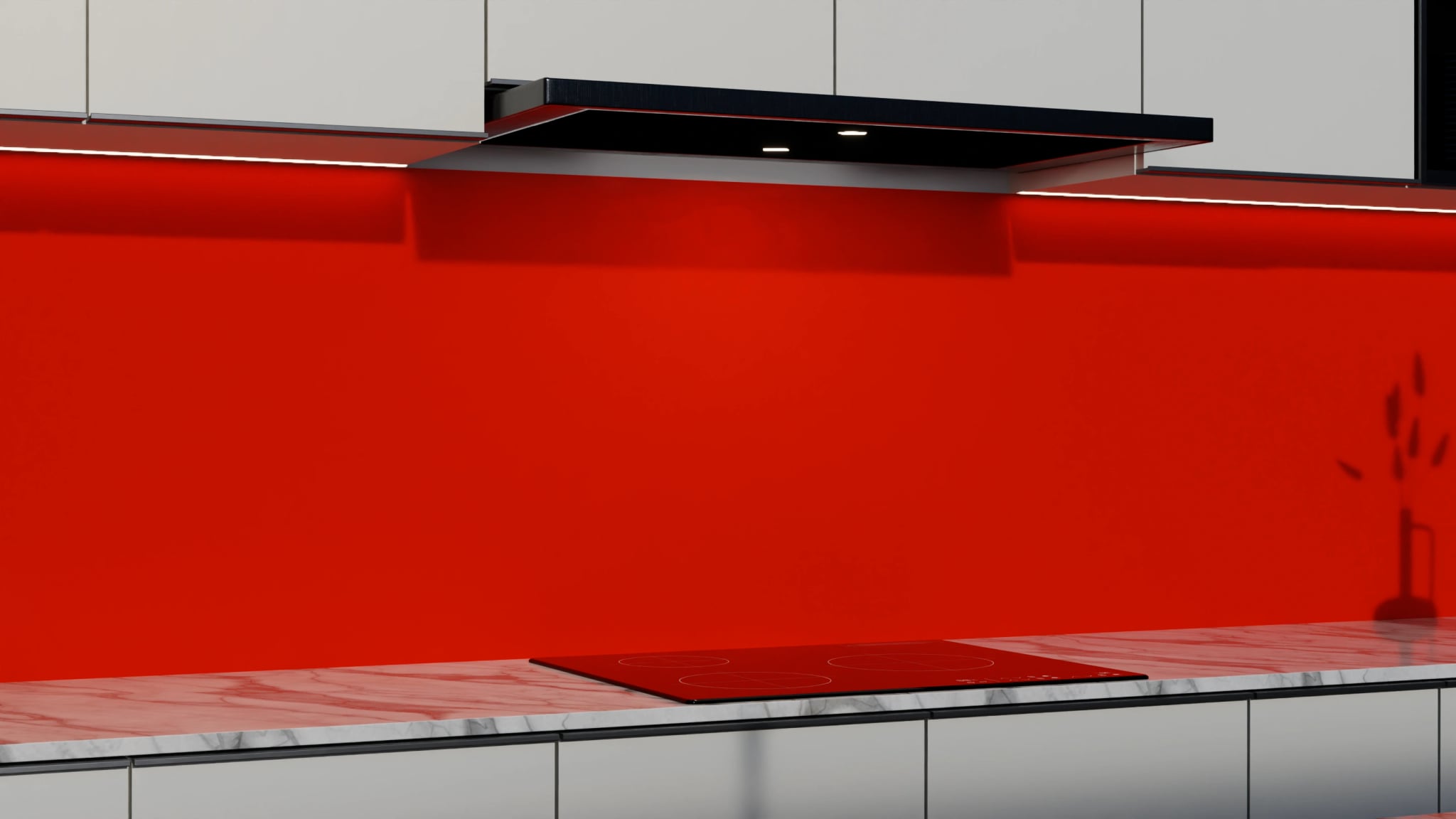 Küchenrückwand - Tomatenrot – Bild 3