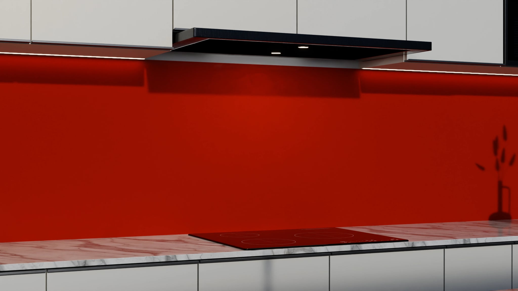 Küchenrückwand - Ziegelrot – Bild 3
