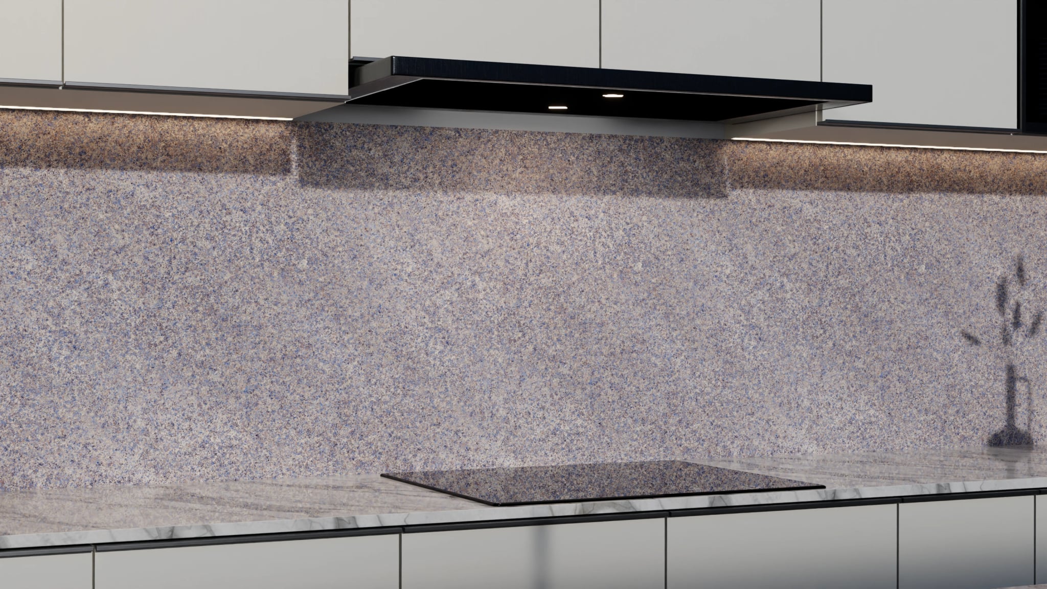 Küchenrückwand - Granit Blaugrau – Bild 3