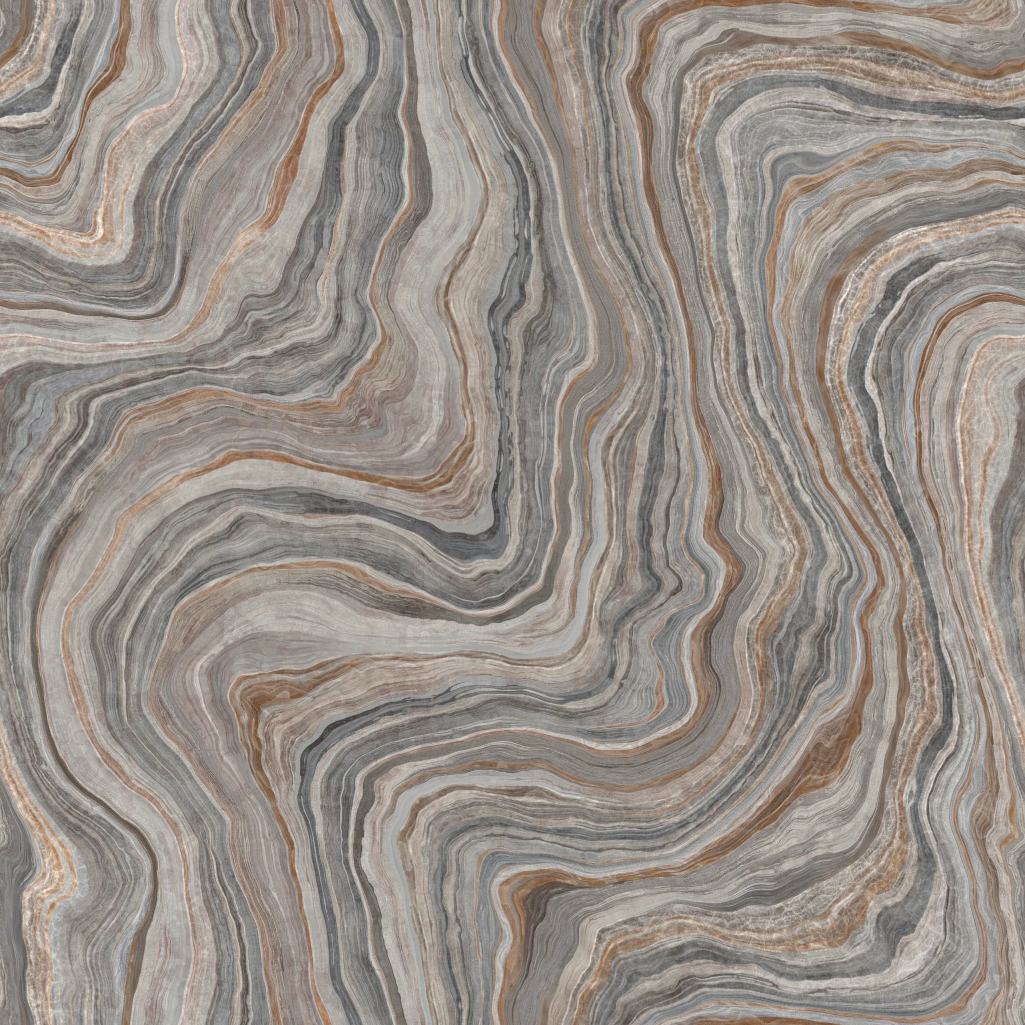 Küchenrückwand - Onyx Grau-Kupfer – Bild 11