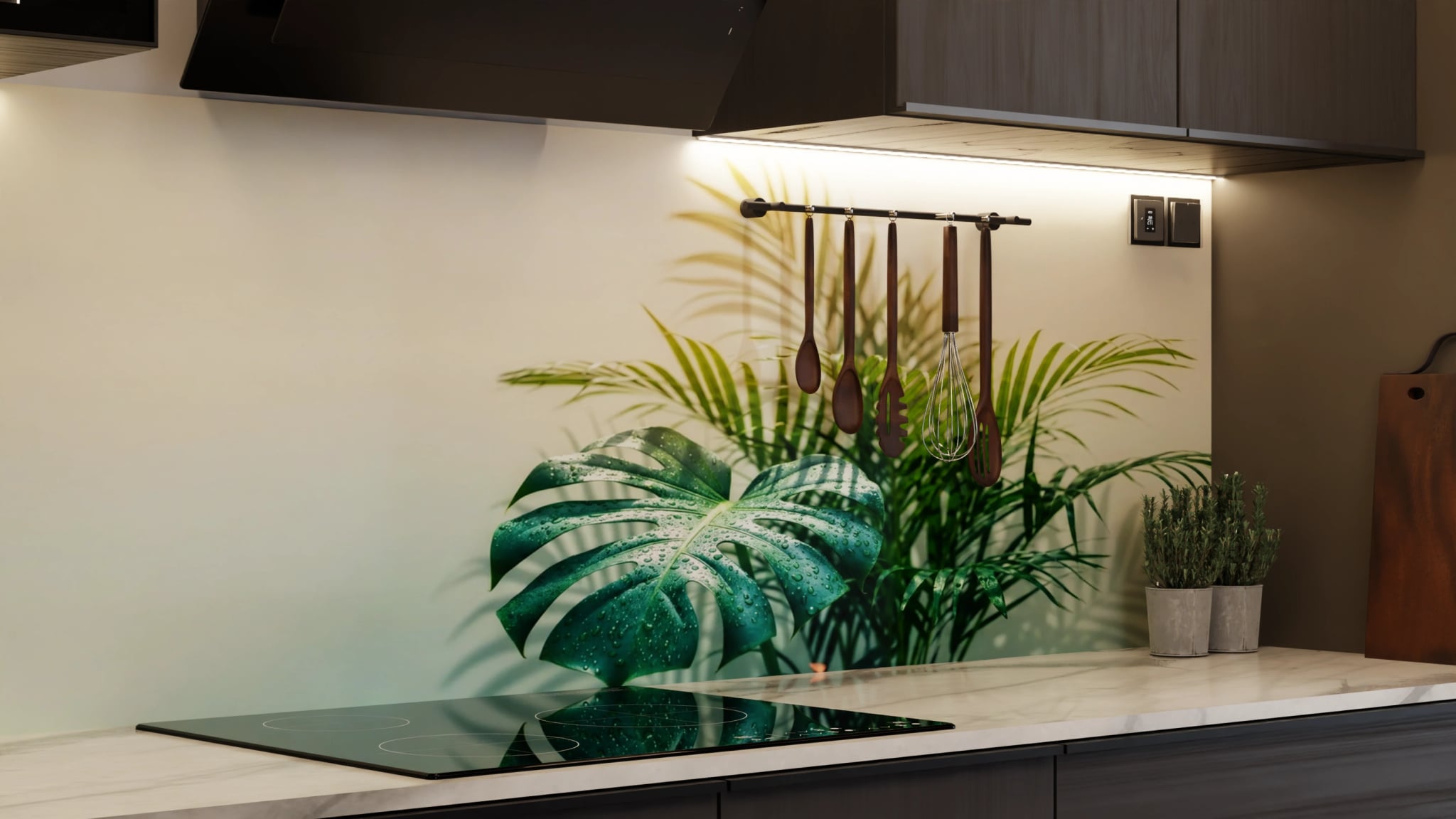 Küchenrückwand - Monstera Palme Studio – Bild 7