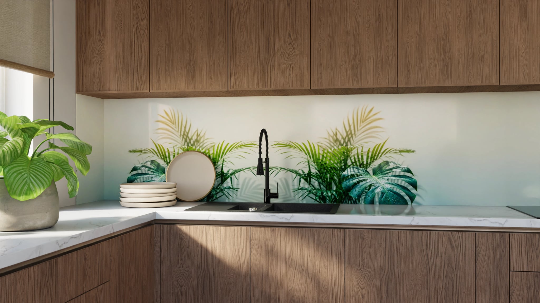 Küchenrückwand - Monstera Palme Studio – Bild 9