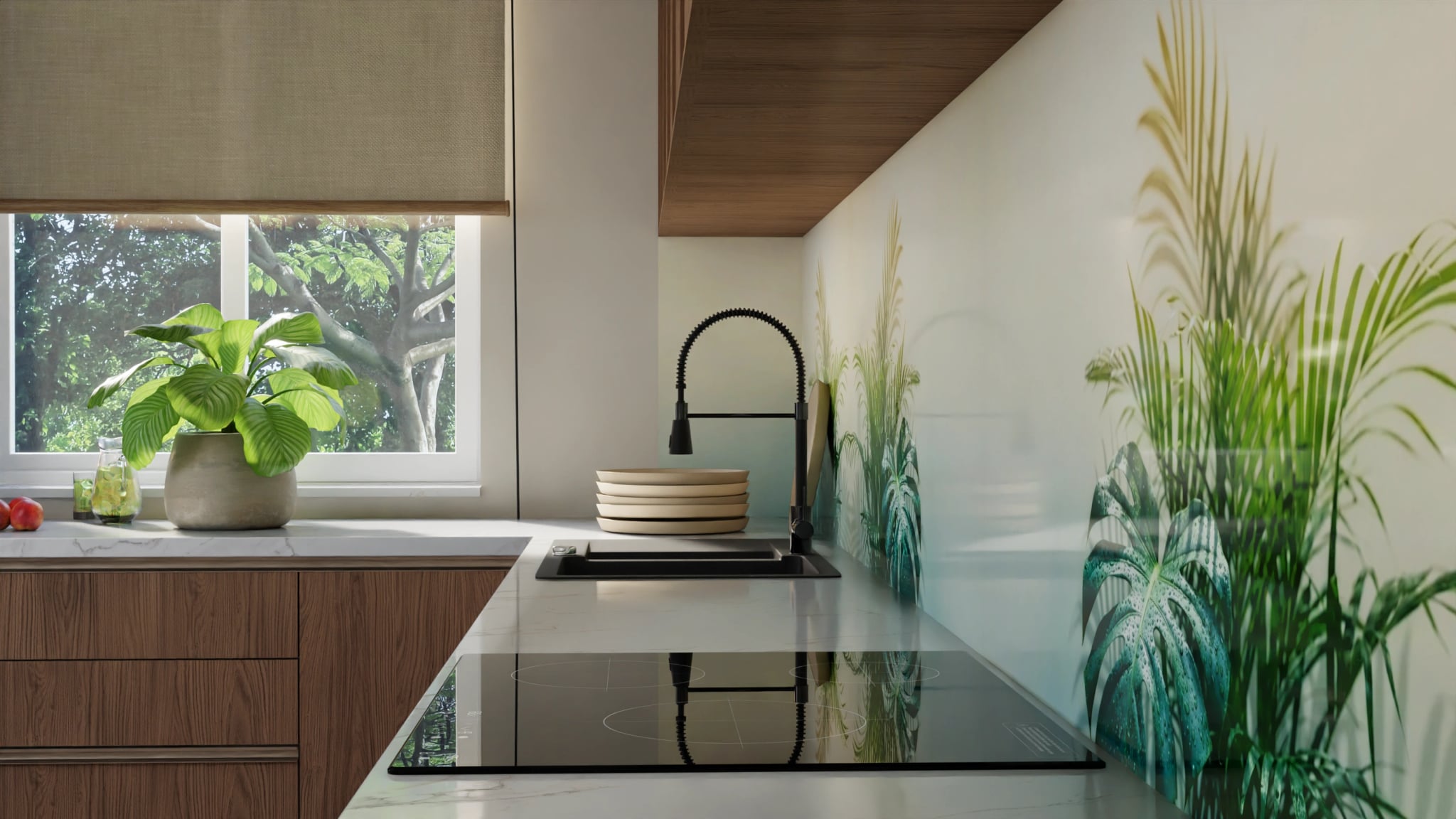 Küchenrückwand - Monstera Palme Studio – Bild 10