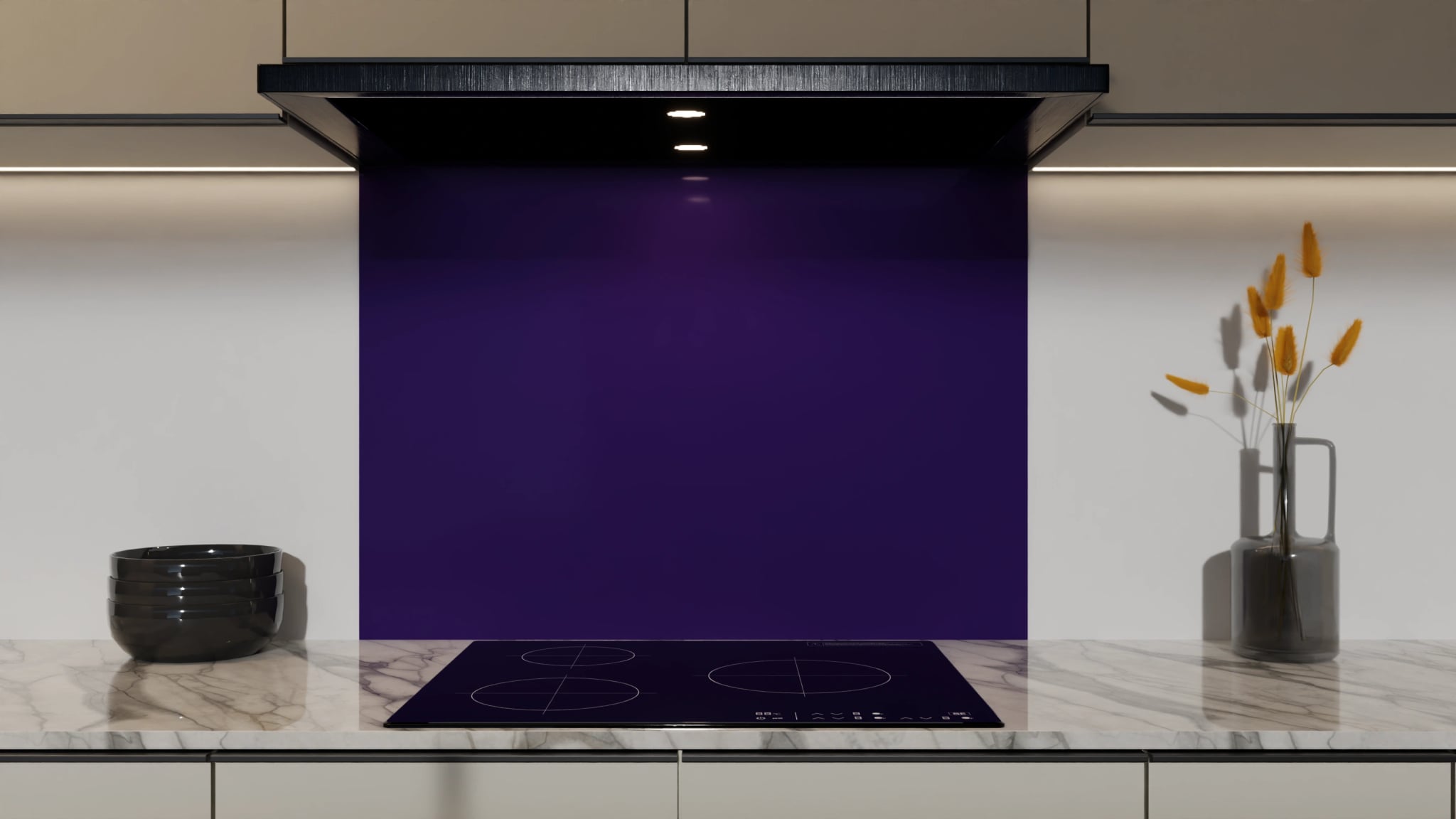 Spritzschutz - Dunkelviolett – Bild 5