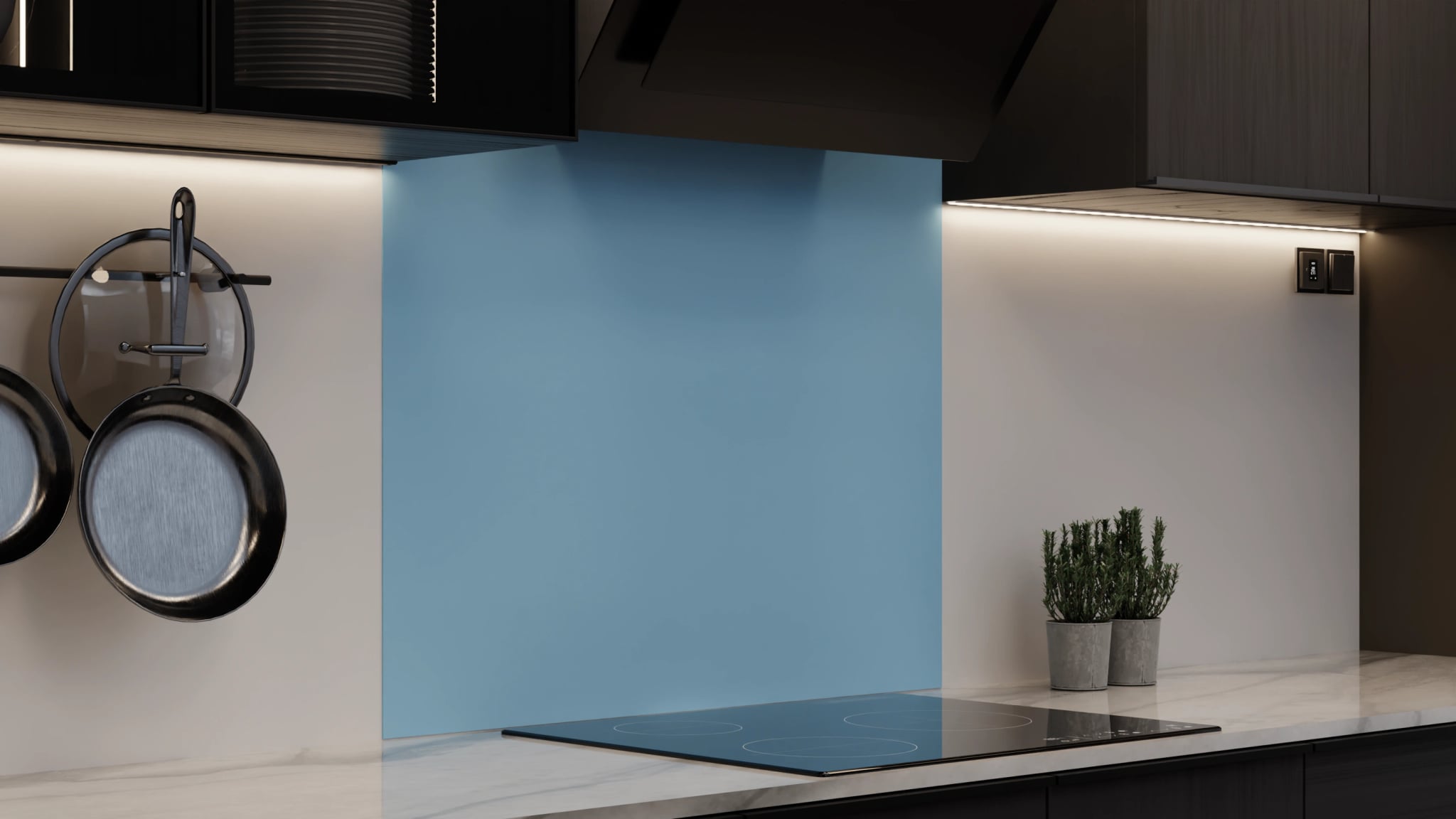 Spritzschutz - Himmelblau – Bild 4