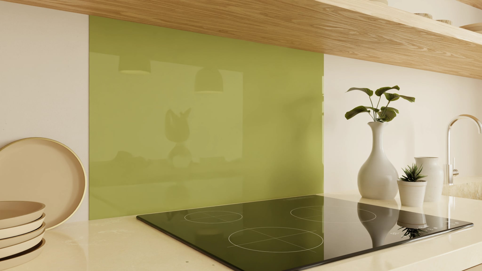Spritzschutz - Khaki – Bild 2