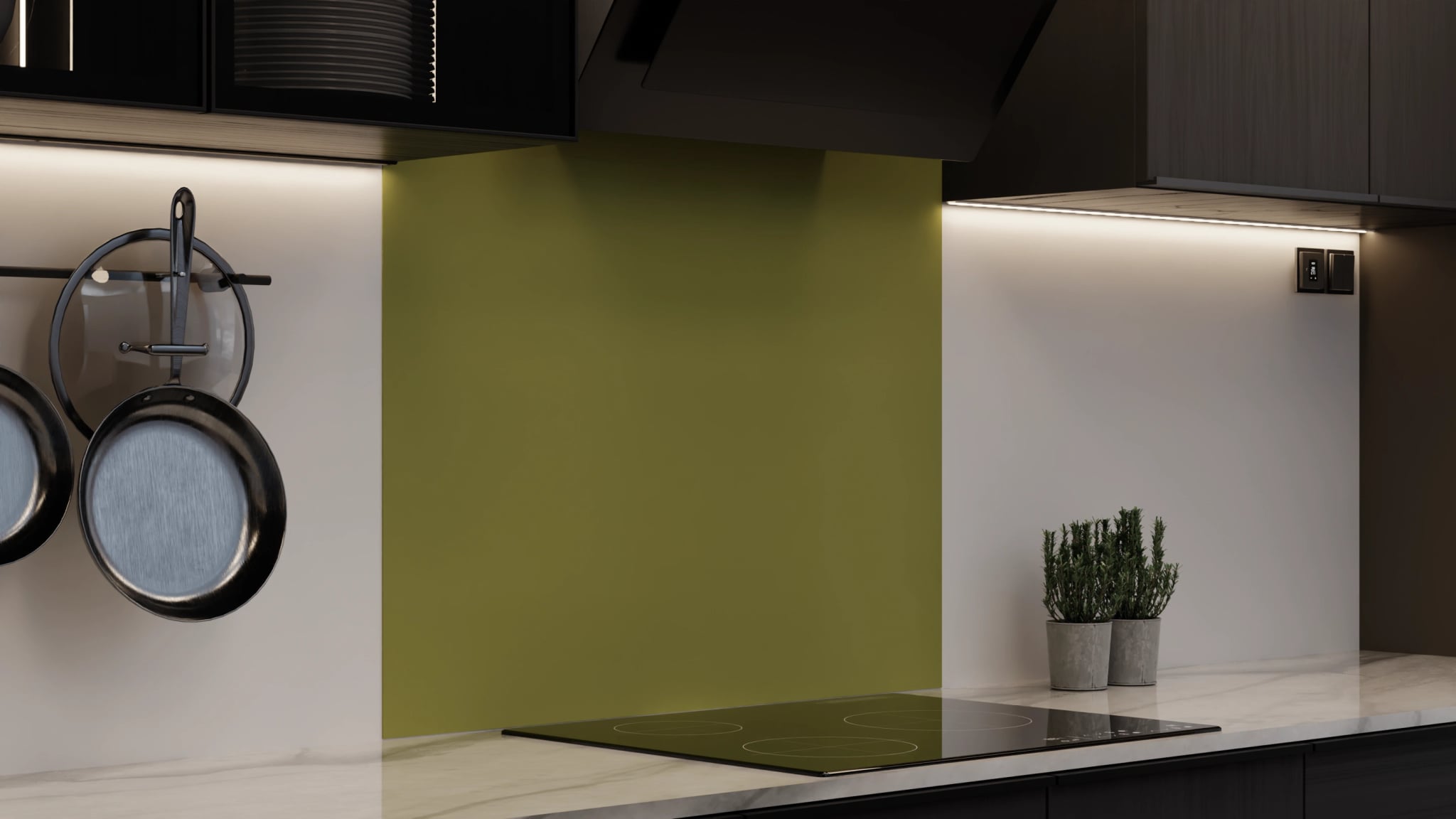Spritzschutz - Khaki – Bild 4