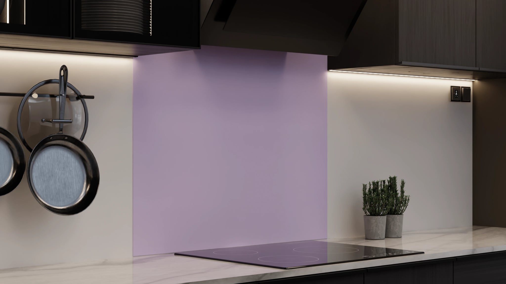 Spritzschutz - Lavendel – Bild 4
