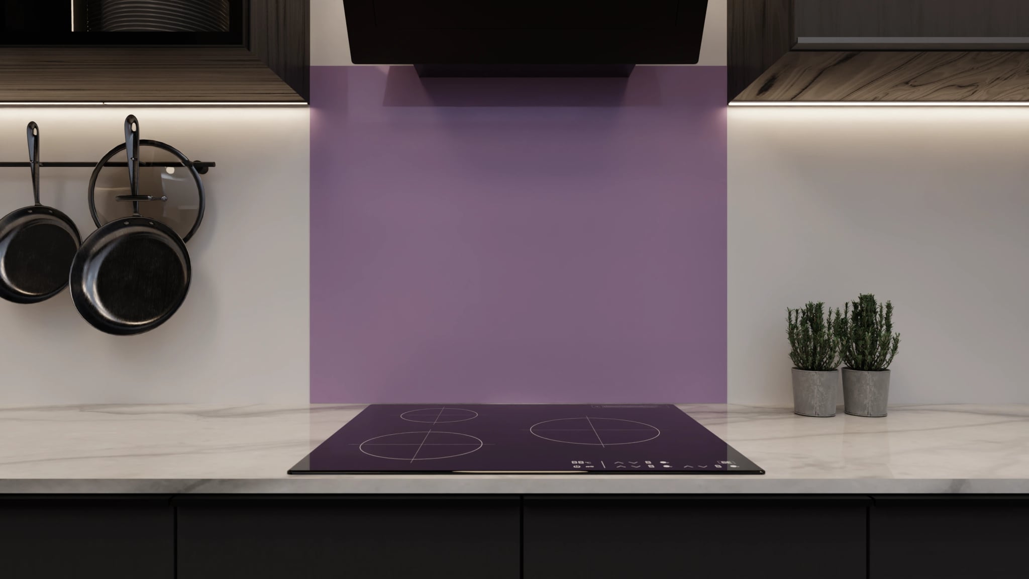 Spritzschutz - Mauve – Bild 3