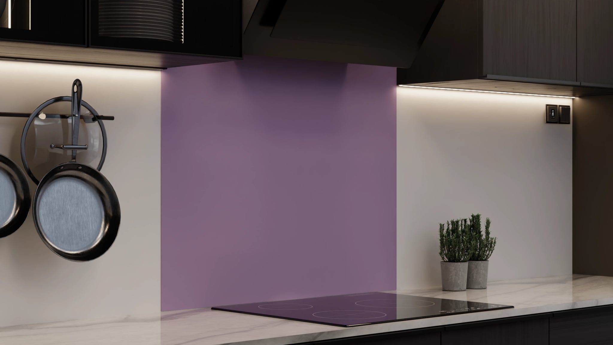 Spritzschutz - Mauve – Bild 4
