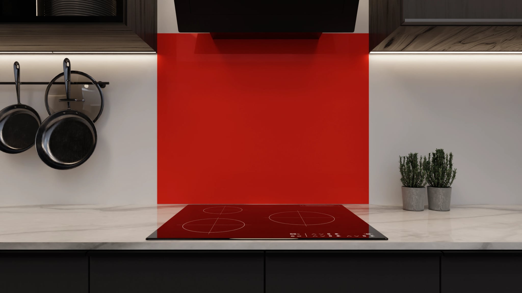 Spritzschutz - Tomatenrot – Bild 3