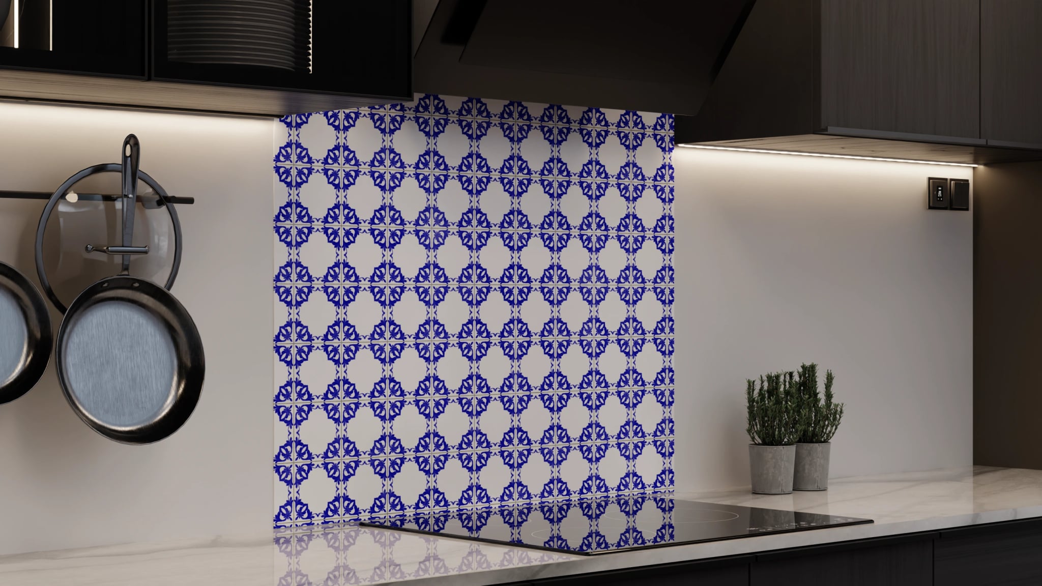 Spritzschutz - Azulejo Sternornament Klein – Bild 4