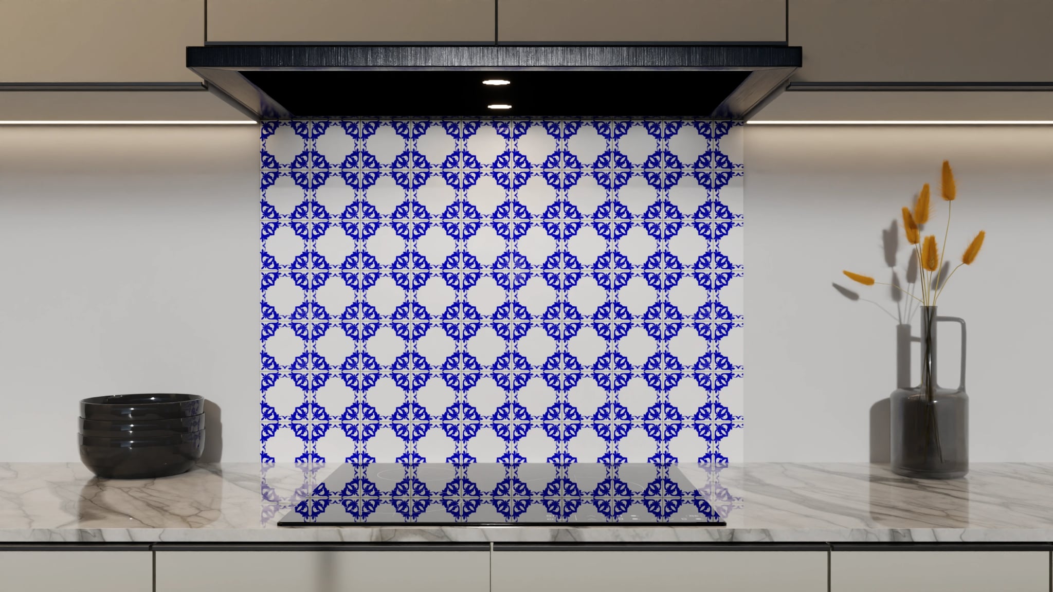 Spritzschutz - Azulejo Sternornament Klein – Bild 5