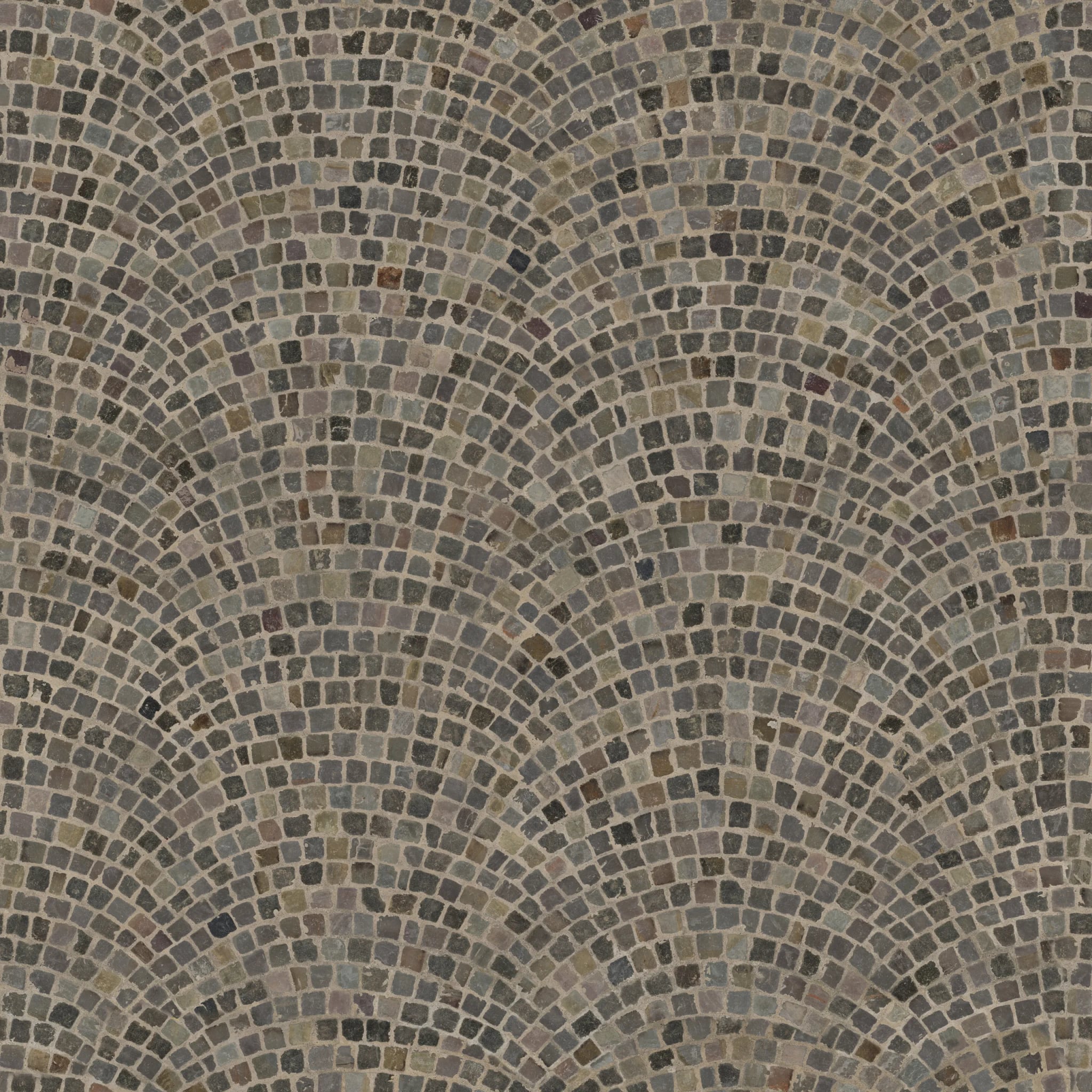 Spritzschutz - Pflastermosaik Fächer – Bild 6