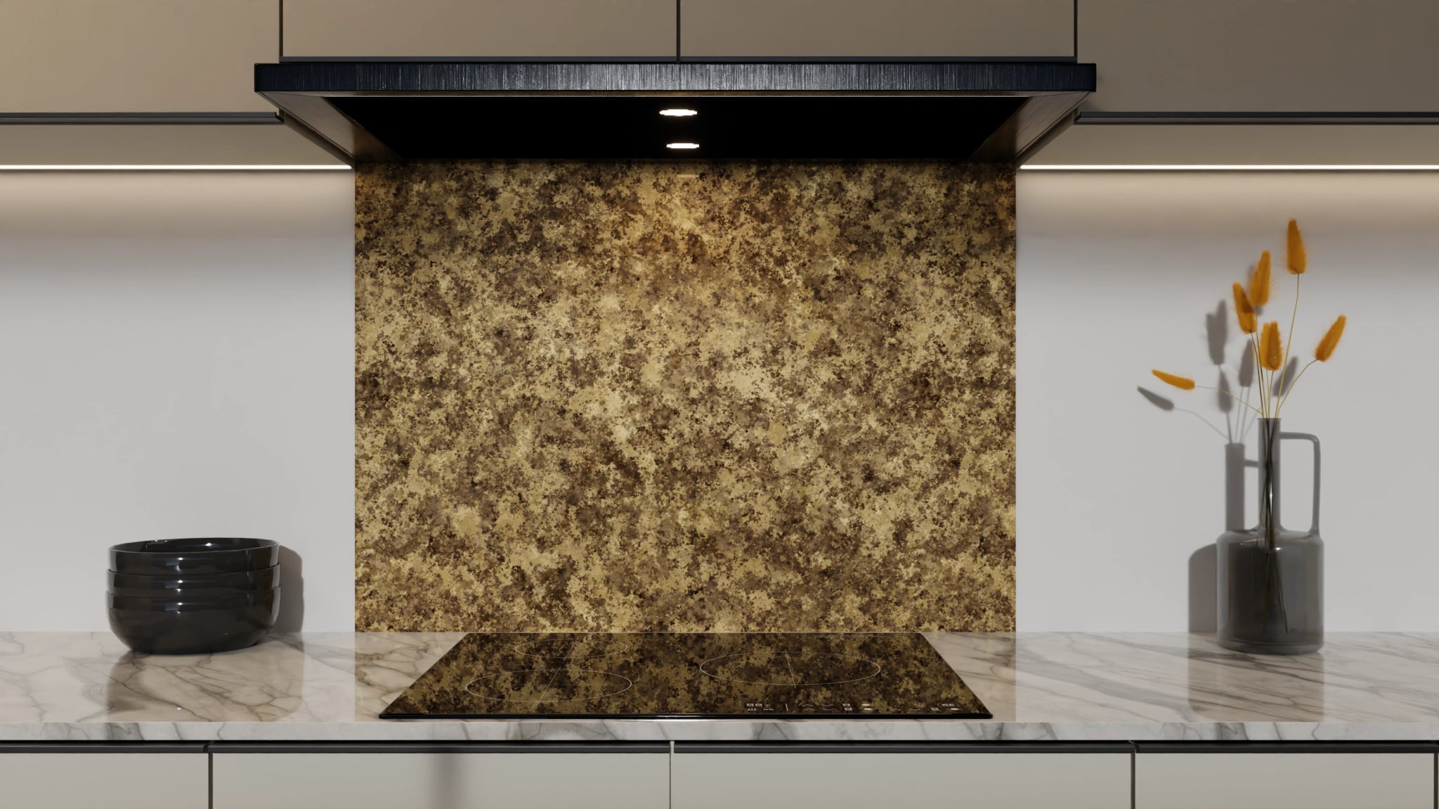Spritzschutz - Granit Sandbraun – Bild 5