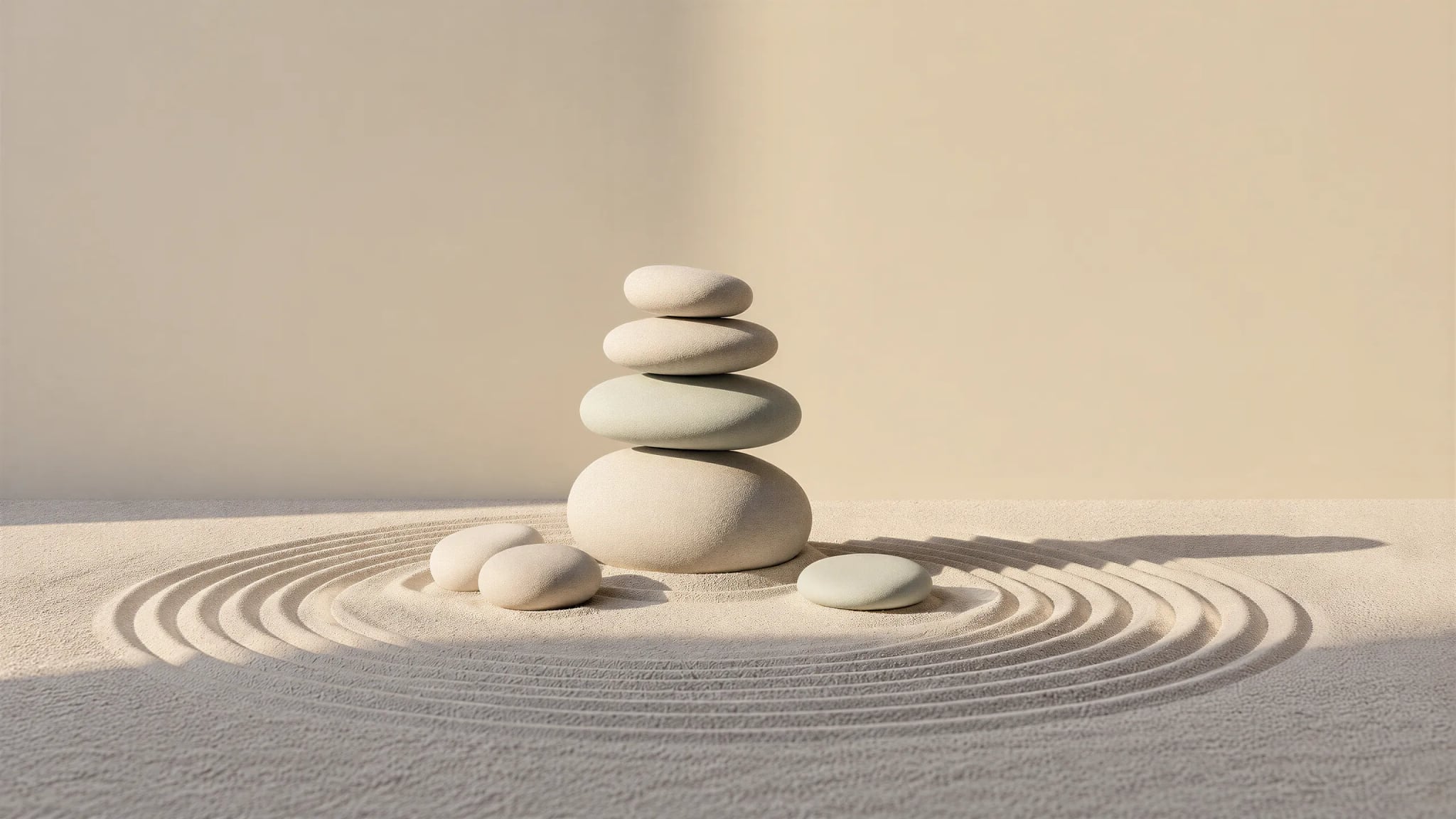 Spritzschutz - Zen-Garten Steine Sand – Bild 6