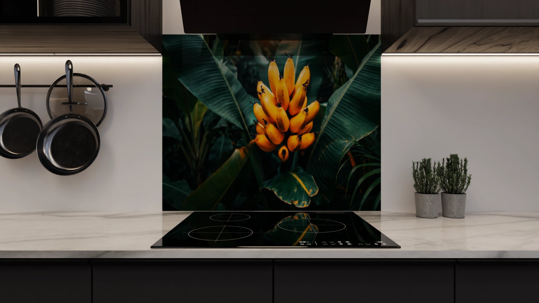 Spritzschutz - Banane Tropisch Goldgelb – Bild 3