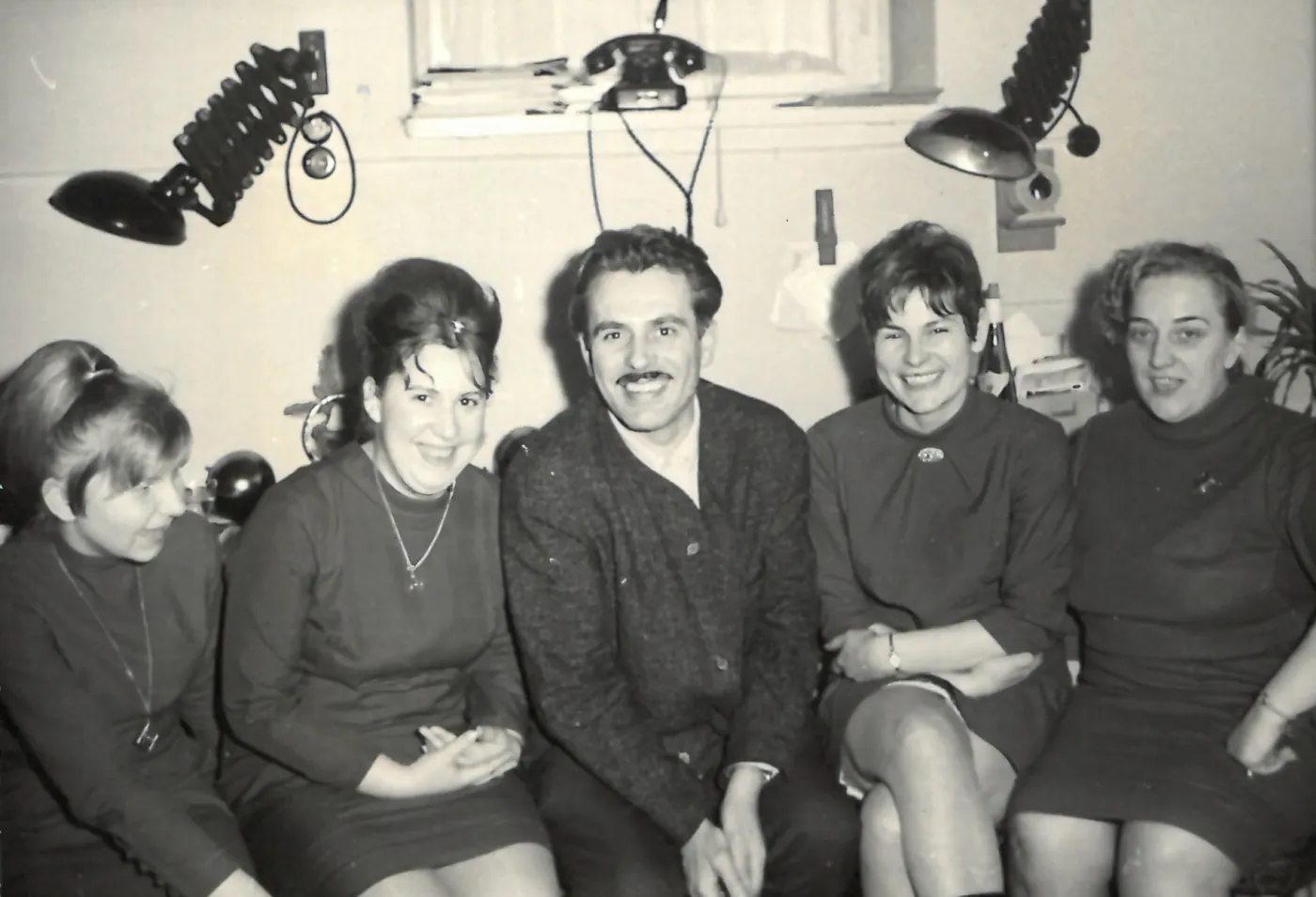 Das Team von FOTO THUN in den frühen Jahren